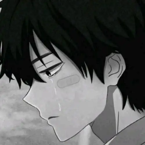 动漫头像微丧の男生头像