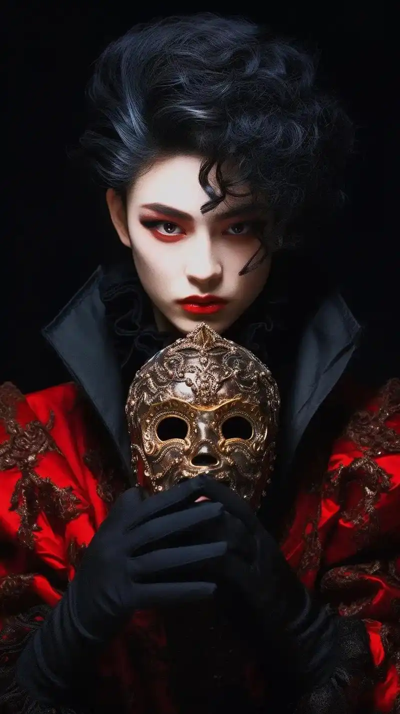 面具人生#一面成佛一面成魔 #超清 #高清头像 #适合男生的 - 抖音