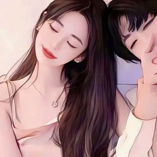 情侣头像手机遮脸一男一女_小红书