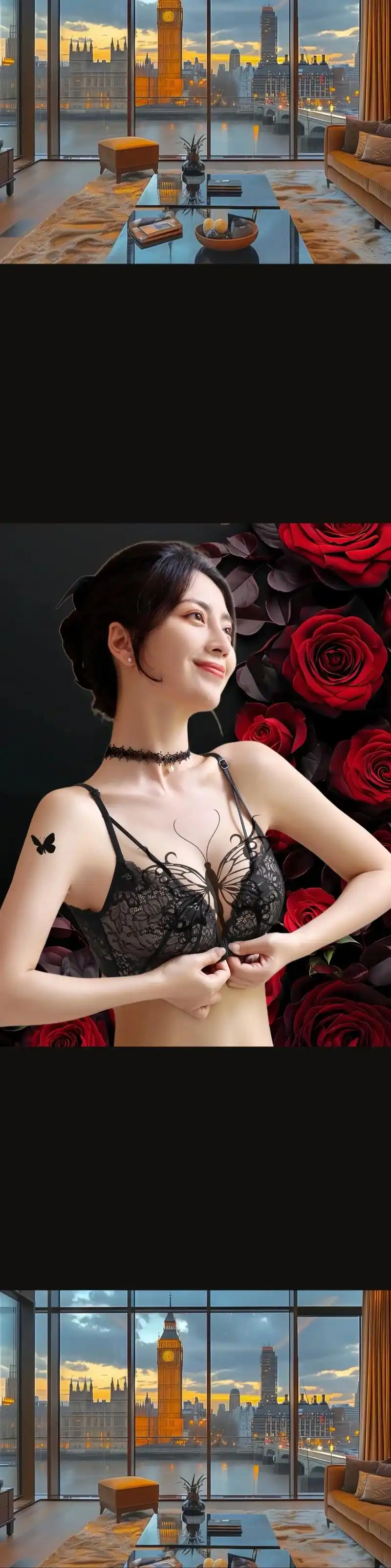 哇喔～漂亮的姐妹们～这款前扣聚拢蕾丝美背文胸好美呀!