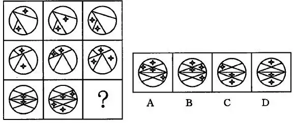 图形推理中的"黑白变化"问题--黑龙江事业单位考试行测答题技巧