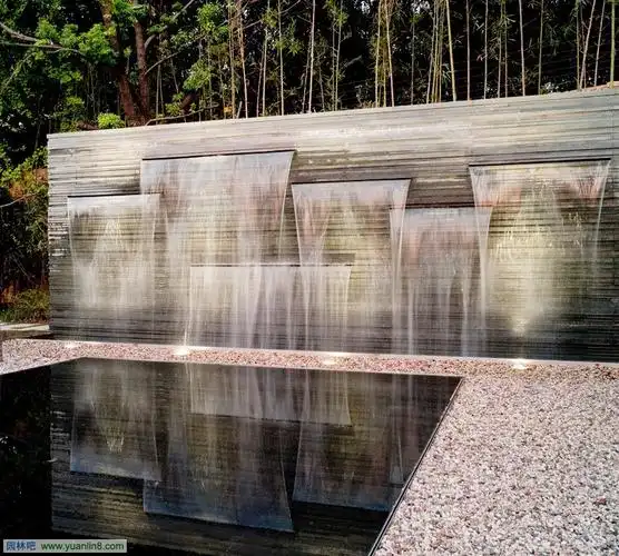 如何设计交错喷水景案例解析