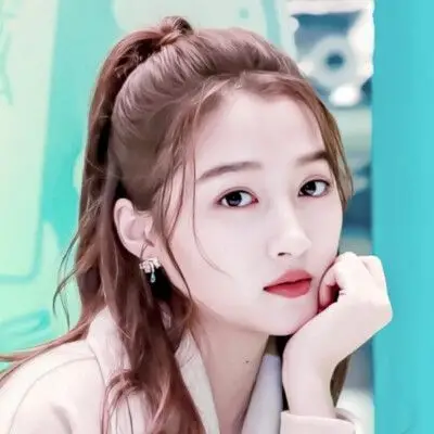 自调关晓彤滤镜头像