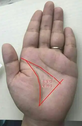 手相有元宝纹别开心太早若出现这样特征依然难逃贫穷命