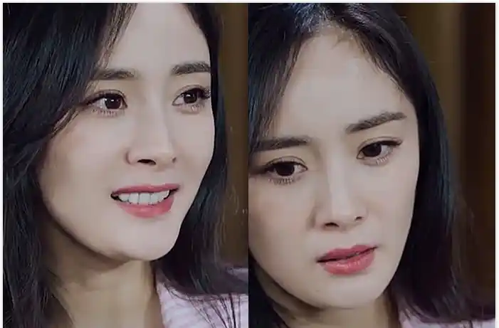 杨幂面对高清镜头没开美颜,脸还是很美,脖子却暴露真实年龄!_网易订阅