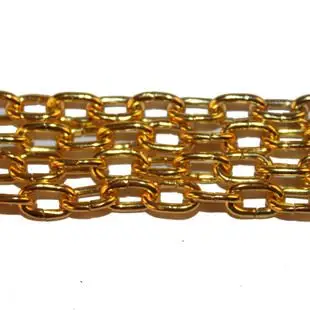 8线小型浅金侧边开口链吊链花盆吊链可定制规格