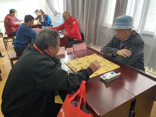 安阳市第十四届老年人体育健身大会棋类交流活动开幕式在安阳县委老