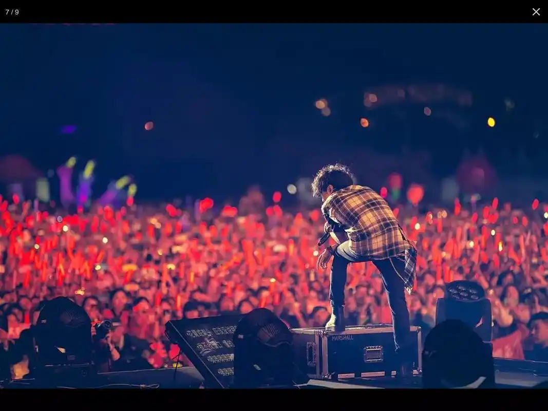 2019华晨宇火星演唱会原来从花花的视角看演唱会红海是这样的感觉