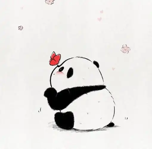 头像超话#姜爷爷宋爷爷哭成泪人#    敲可爱的小熊猫头像