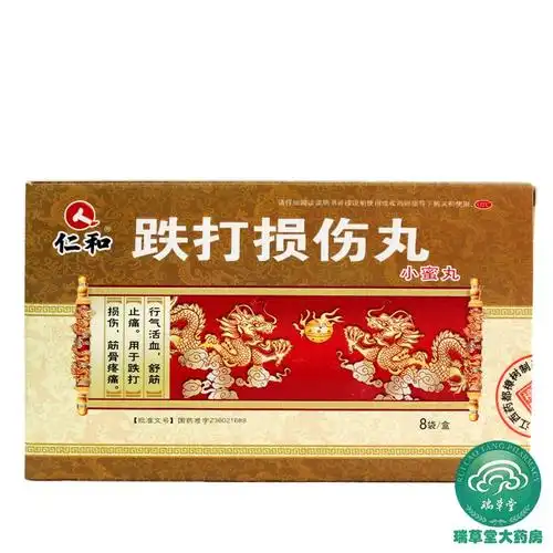 仁和跌打损伤丸 9g*8袋 行气活血 舒筋止痛 跌打损伤 筋骨疼痛