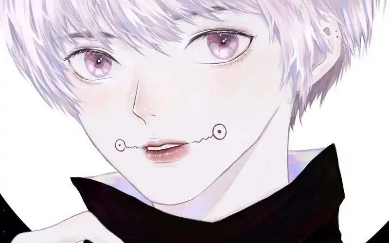 procreate咒术回战狗卷棘一分钟画完狗卷小可爱头像