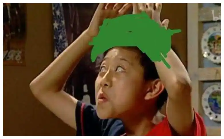 那年我们可爱的刘星可是讲过要把自己的头发染成绿色的,不知道我们的