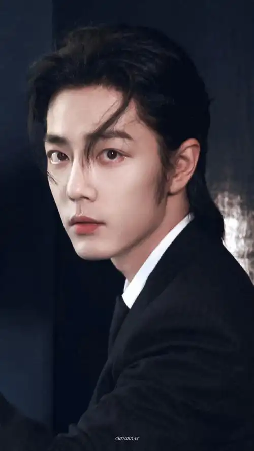 肖战黑西装十五宫格