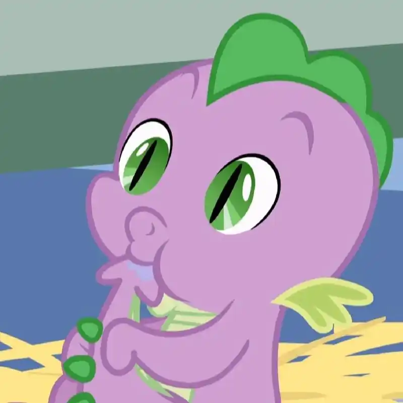 穗龙大头照 超萌穗龙 #小马宝莉# #mlp小马宝莉# #穗龙# #表情包