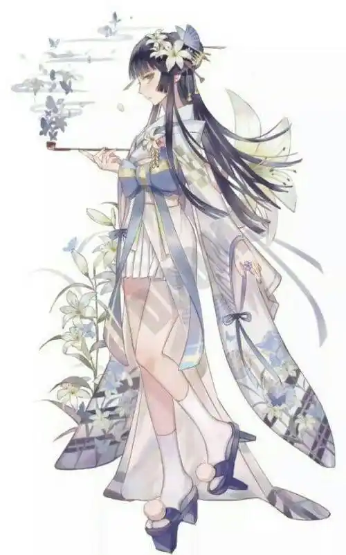 最美古风:唯美 古风美人 全身像