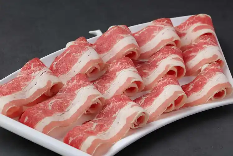 其它 刨肉岗出餐标准 写美篇美新肥牛--选用扇盘, 出餐标准:200克/盘