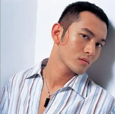 就像黄晓明的那样!