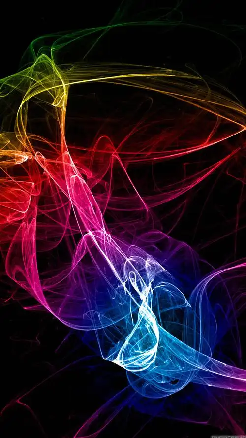 三星手机壁纸【1080x1920】彩色 光线