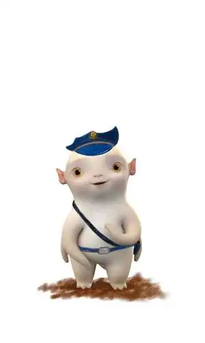 捉妖记小妖王胡巴创意高清手机壁纸下载