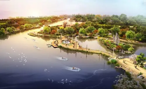 环城水系设计_山东三力建筑设计有限公司丨建筑设计丨城乡规划丨景观