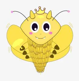 蜂王 手绘蜜蜂