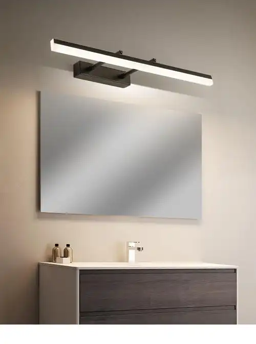 镜前灯卫生间led免打孔镜柜专用魅扣浴室卫浴三色化妆灯梳妆简约壁灯