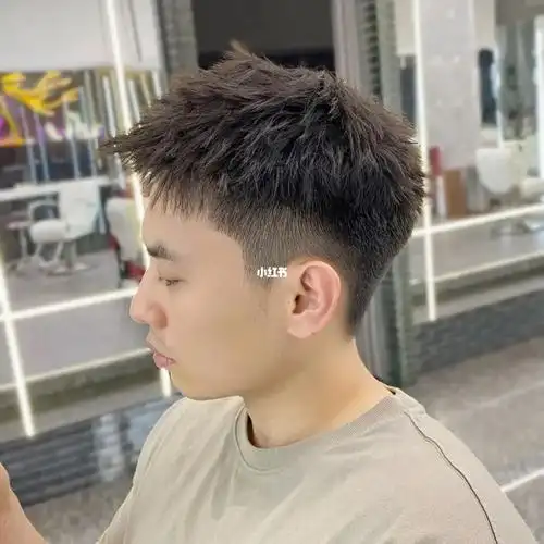 夏季男士前刺钢夹烫9494