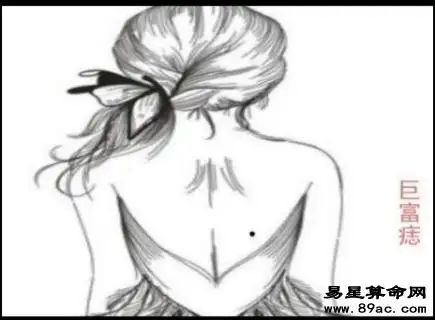 背上有痣好不好背上长痣有什么说法