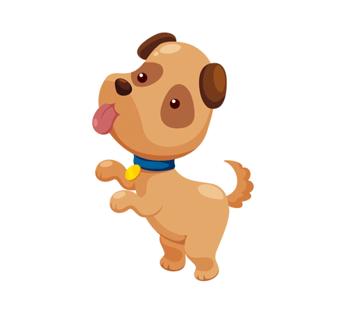 可爱的卡通小狗图片大全