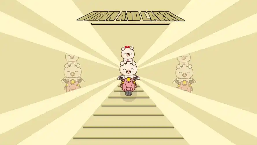 可爱卡通人物情侣搞笑文字图片,这是51贴图网为你准备的电脑桌面壁纸