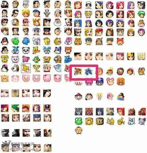 求找两张qq早期的官方头像,一黄一蓝的两个小女孩.