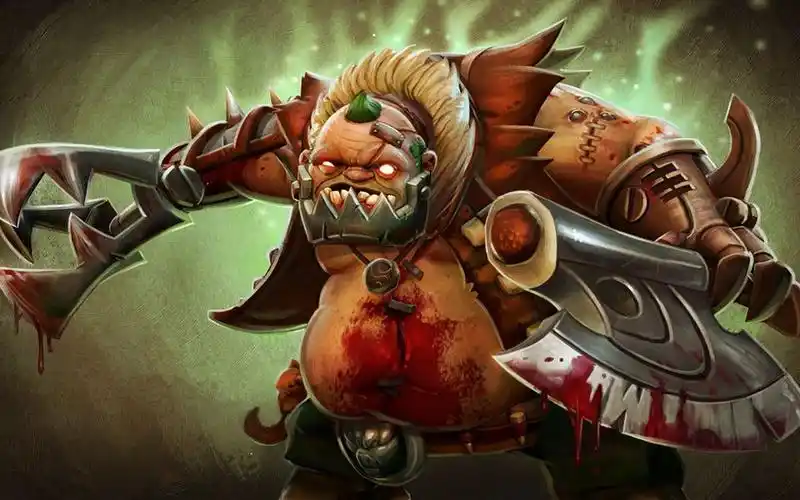 【整活日记】-200力量屠夫-dota2-3号位第一视角