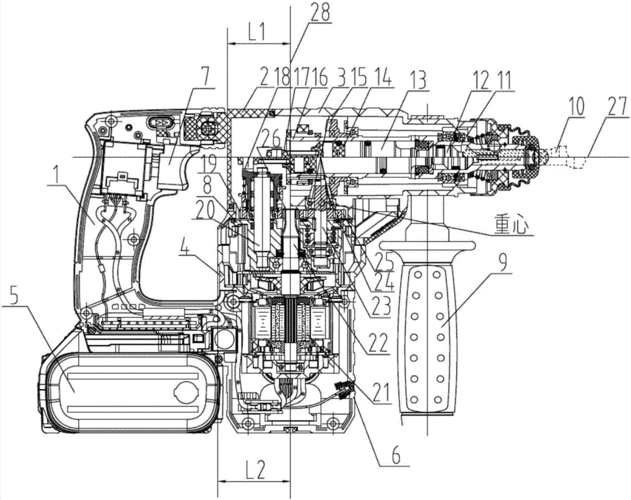 电锤的制作方法