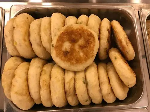 大食堂早餐菜品照片