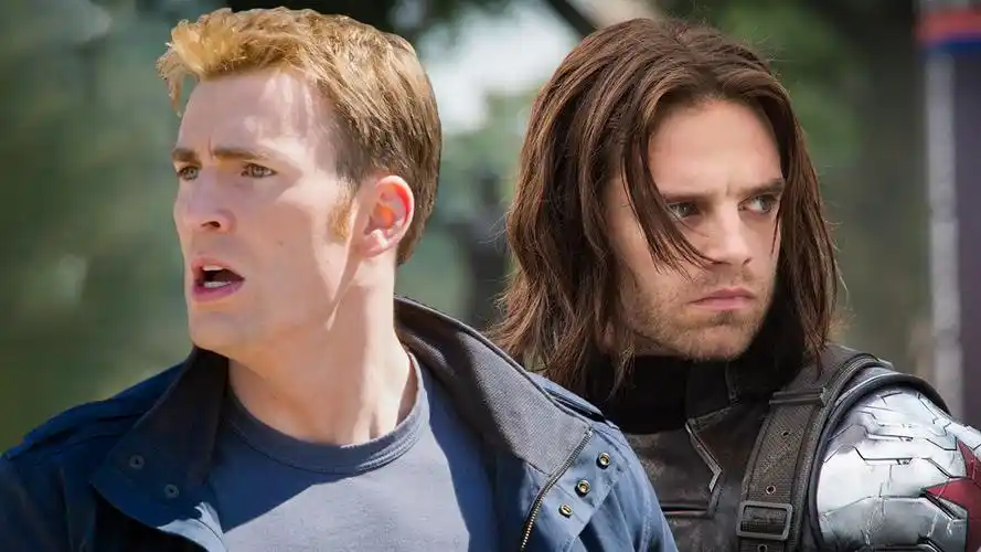 名场面: 美国队长与巴基激情对打,打完发现打错兄弟了