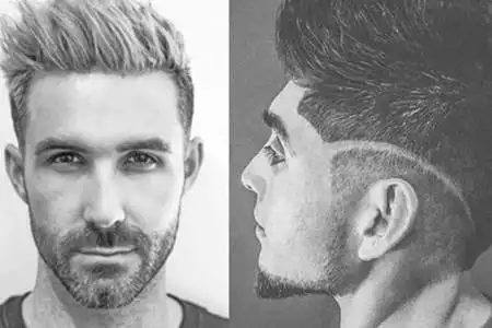 莫西干背头发型 帅气迷人有气质