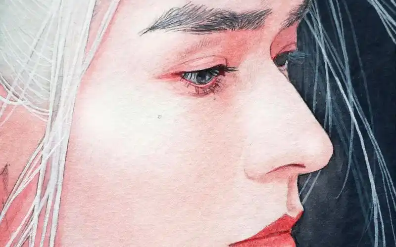 手绘水彩天涯孤鸿无根行客温客行山河令龚俊