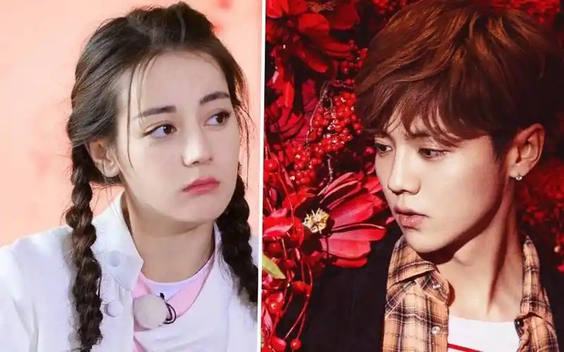 【鹿晗×迪丽热巴】【陆地】手绘真人漫画向水彩过程