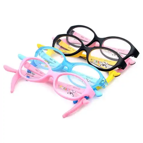 packi/柏琪贝贝超轻儿童眼镜架男女学生tr90镜框小孩近视防控8824