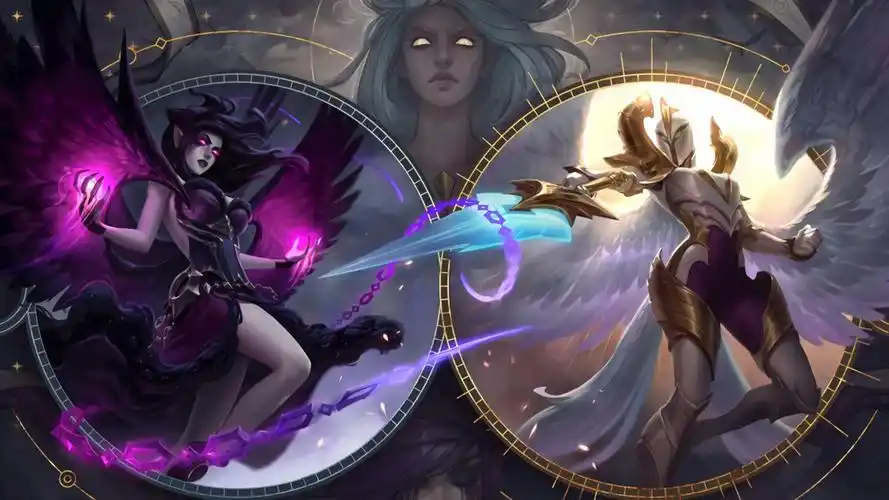 正义天使凯尔英雄联盟7680x4320图片