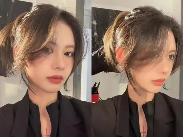 你是什么脸型就选哪种刘海选对了减龄又好看