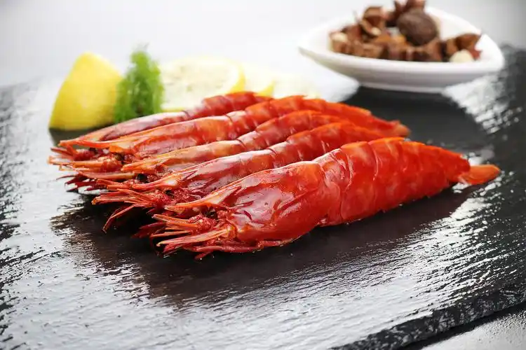 一组海鲜产品拍摄