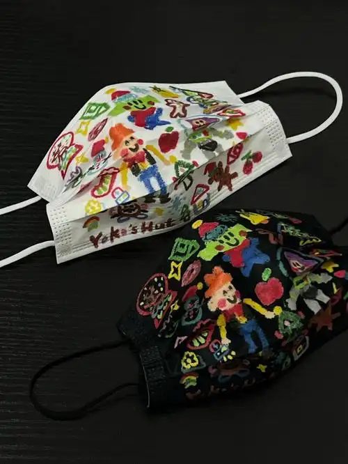 涂鸦玩具总动员口罩太可爱了吧