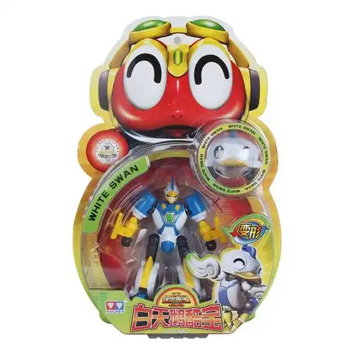 奥迪双钻(auldey) 快乐酷宝 男孩玩具 基础变形系列-白天鹅酷宝