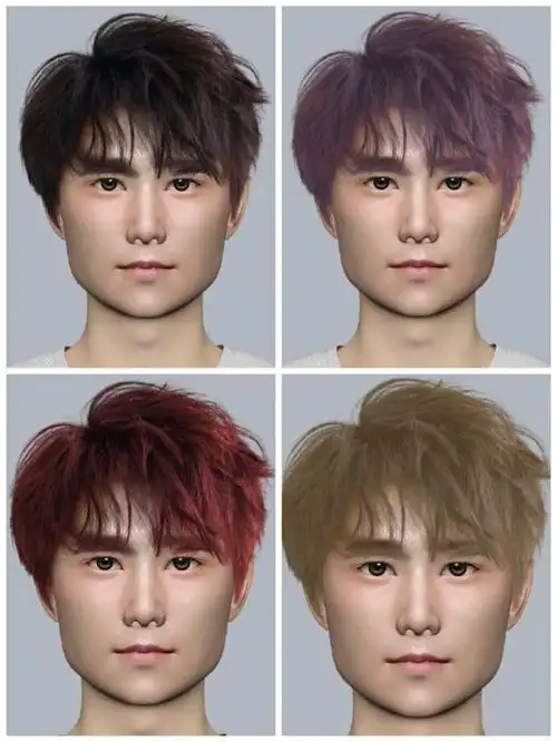 试发型相机app  #测发色 #发色推荐  #免费  #根据脸型选发型