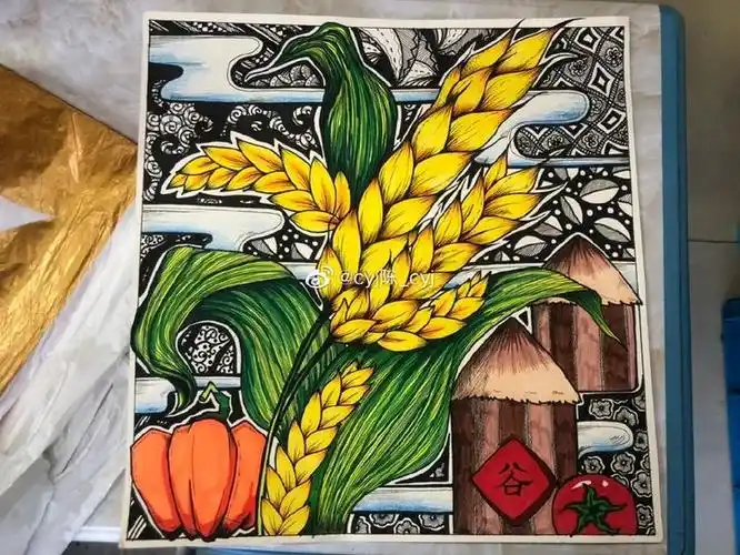 厉害6种又美又疯狂的创意线描这些优秀作品老师直接给100分超赞