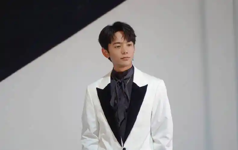 丁真穿黑白拼色西装拍写真 帅气有型笑容温柔-搜狐大视野-搜狐新闻