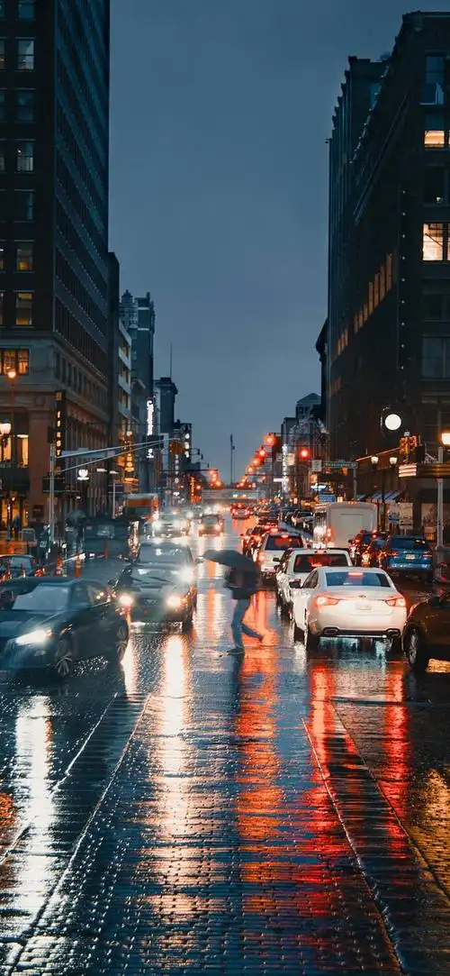 有这样的城市风景的壁纸吗