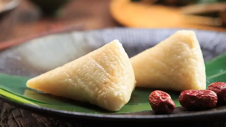 端午节香甜的粽子