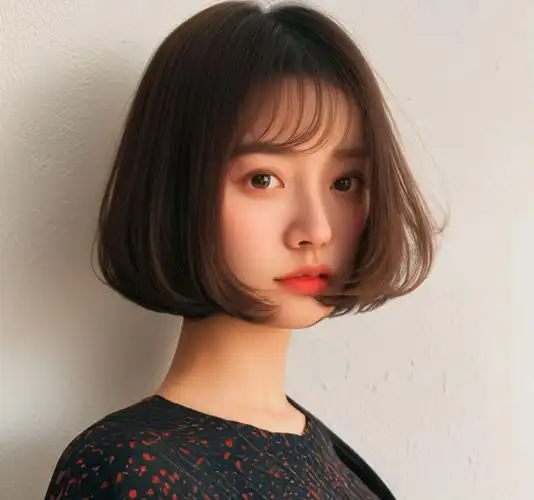 内扣波波头,一刀切波波头,挂耳短发,你爱哪一种|发型|直发|层次感